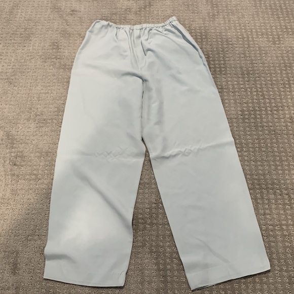 Moda Seta separate pants suit size 4 75%silk 25% linen - Picture 13 of 14